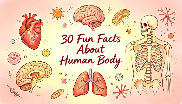 30 Fun Facts About Human Body