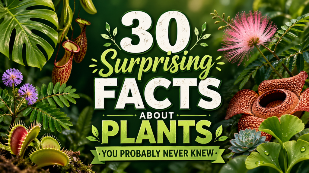 30 Surprising Facts About Plants You Probably Never Knew