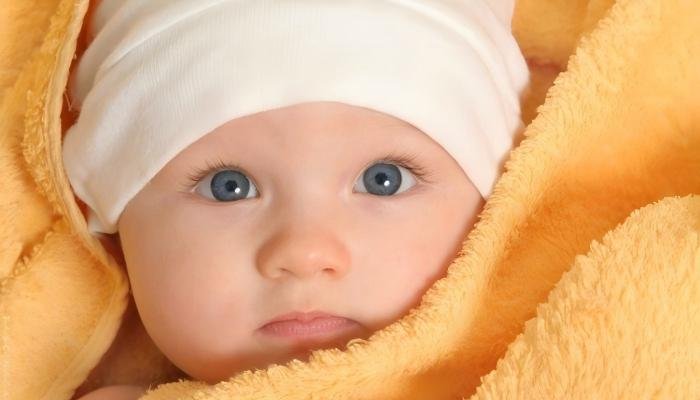 Babies barely blink.