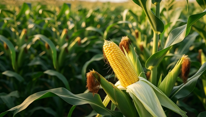 Corn plants