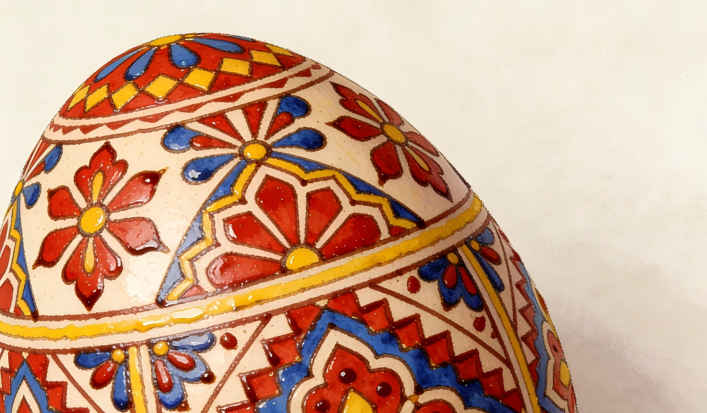 Easter eggs in Ukraine