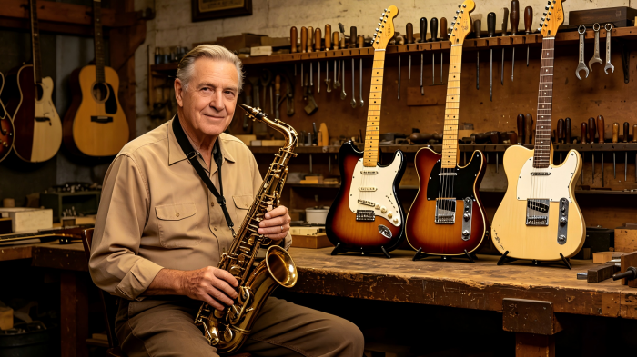 The inventor of the Fender guitar couldn't play guitar.