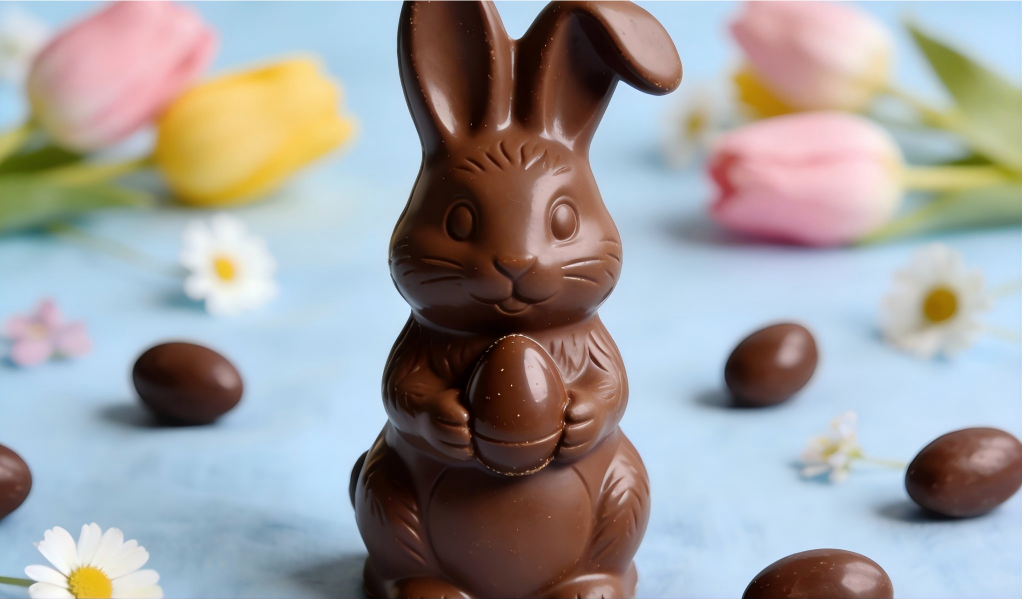 Easter chocolate bunny
