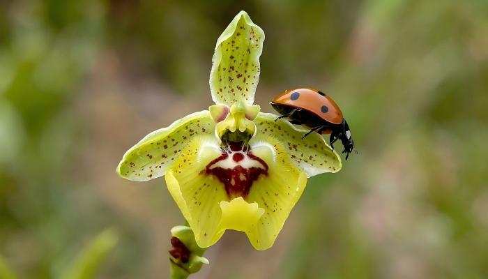 orchids con insects