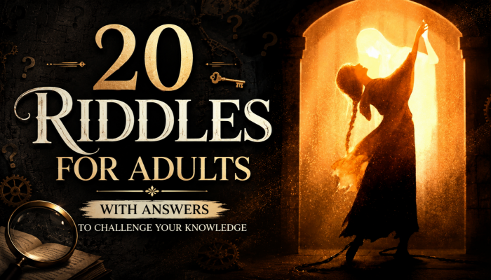 20 Riddles for Adults with Answers to Challenge Your Knowledge