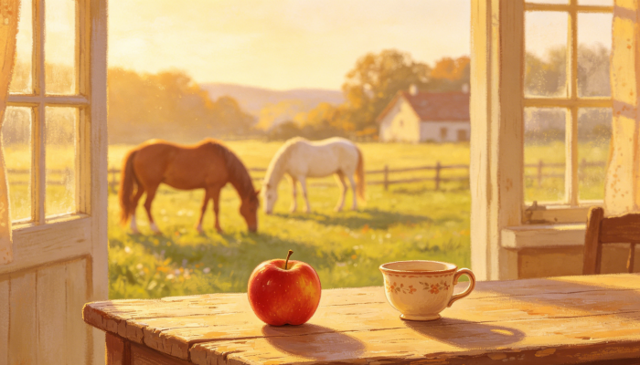Round as an Apple, Deep as a Cup — Daily Riddle
